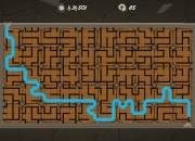 《迷宫小游戏：探索神秘的曲折路径》