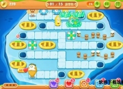 保卫萝卜2第56关冰川熔岩终极攻略