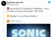 《索尼克：边境》有可能在2022年11月15日发售