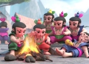 葫芦七娃同心协力智斗妖魔救爷爷