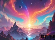 流光溢彩绘时空_光影律动中的色彩诗篇与奇幻秘境