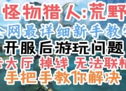 猎人游戏攻略：卡关难题与资源紧缺高效解决指南